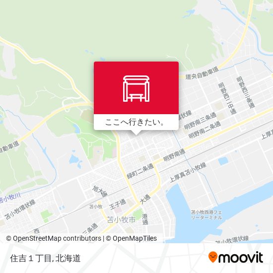 住吉１丁目地図