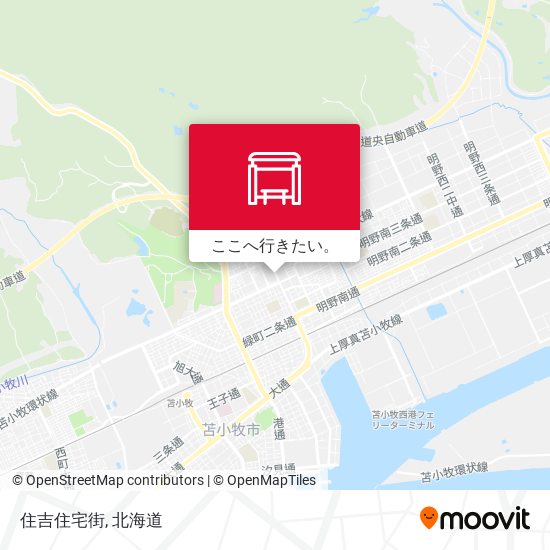 住吉住宅街地図