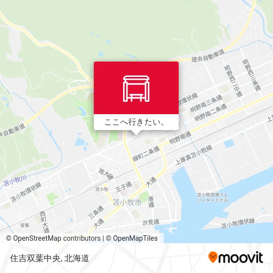 住吉双葉中央地図