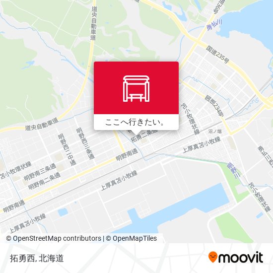拓勇西地図