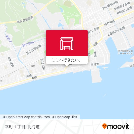 幸町１丁目地図