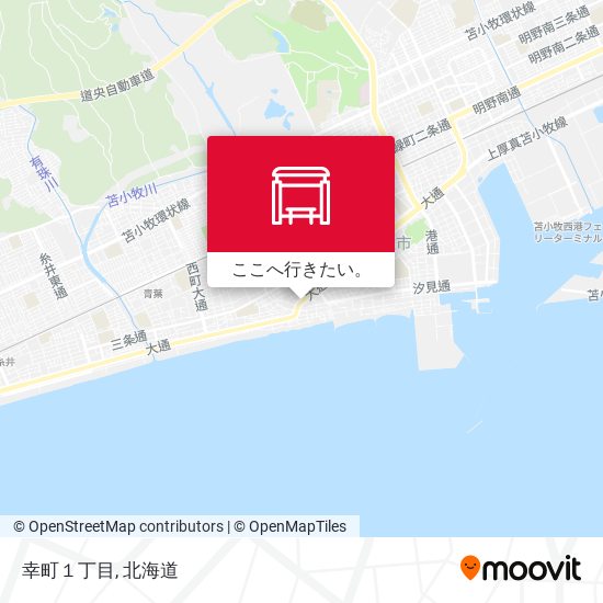 幸町１丁目地図
