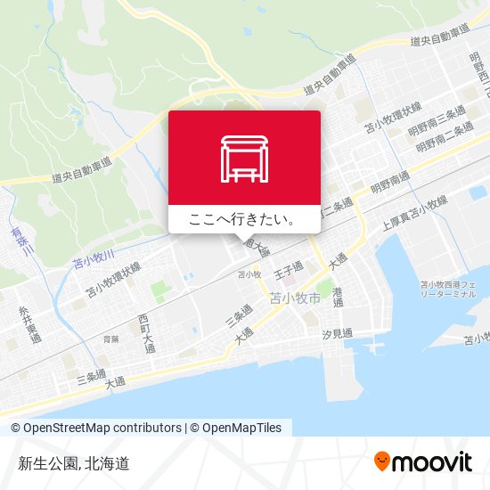 新生公園地図