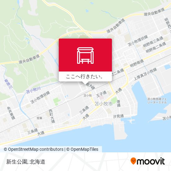 新生公園地図
