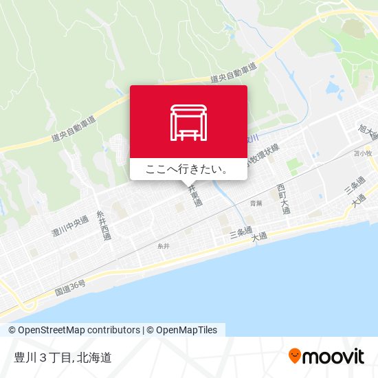豊川３丁目地図