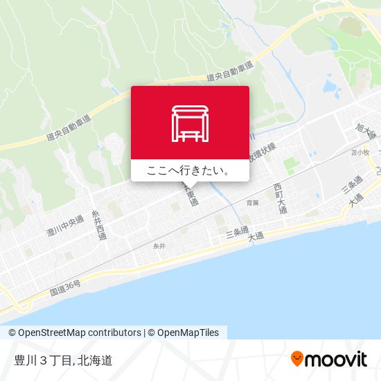 豊川３丁目地図