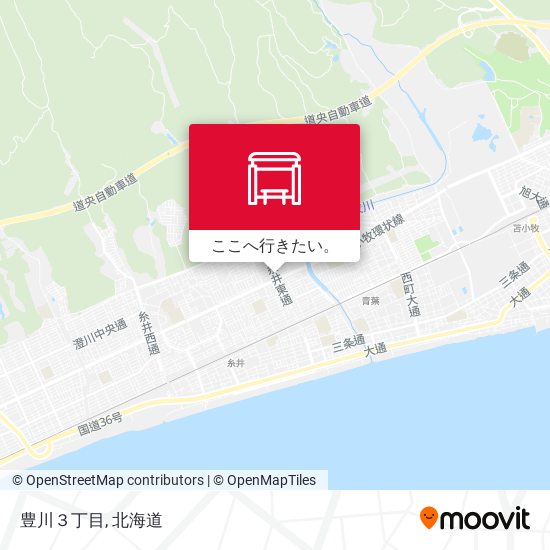 豊川３丁目地図