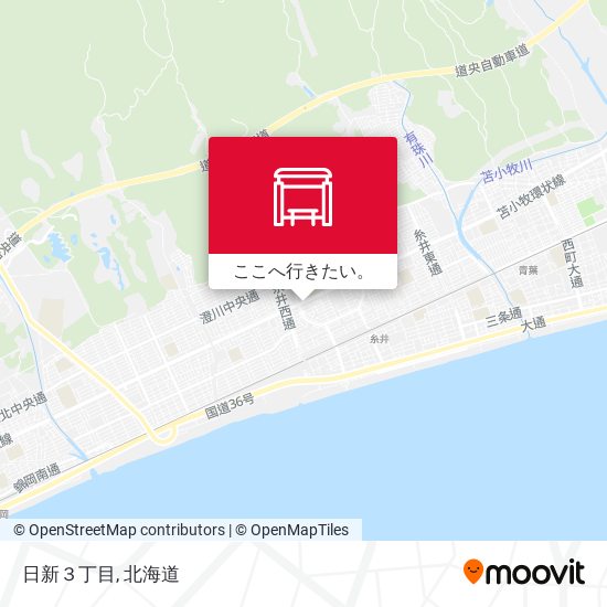 日新３丁目地図