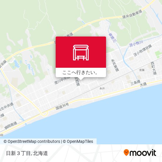 日新３丁目地図