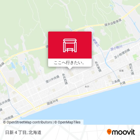 日新４丁目地図