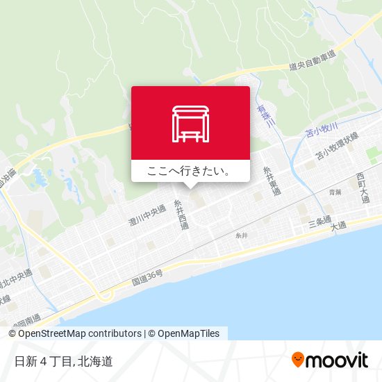 日新４丁目地図