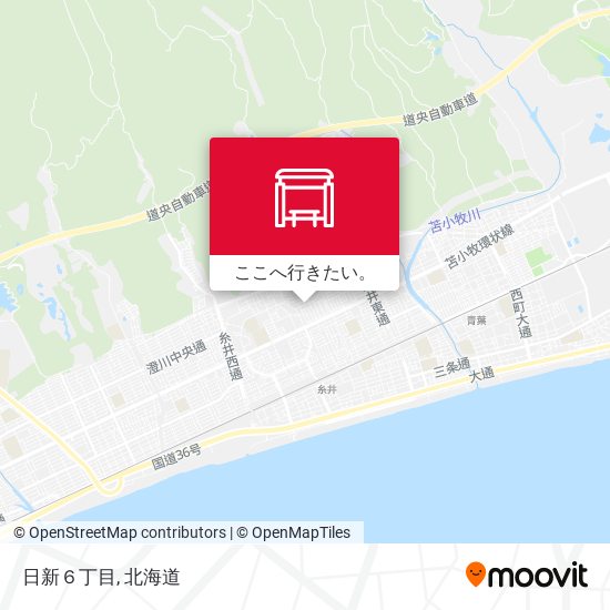 日新６丁目地図