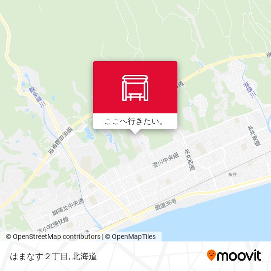 はまなす２丁目地図