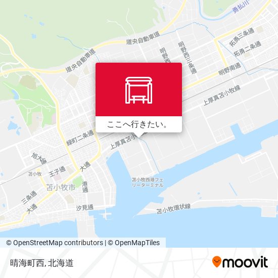 晴海町西地図