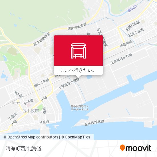 晴海町西地図