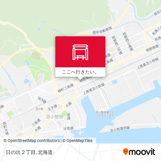 日の出２丁目地図