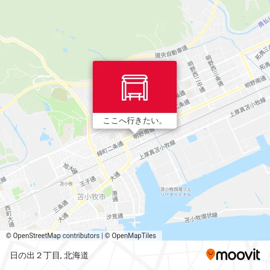 日の出２丁目地図