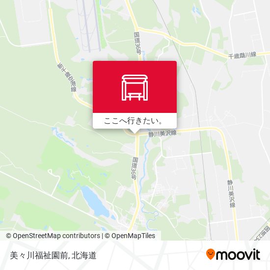 美々川福祉園前地図