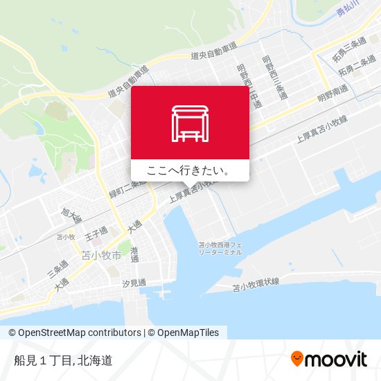 船見１丁目地図
