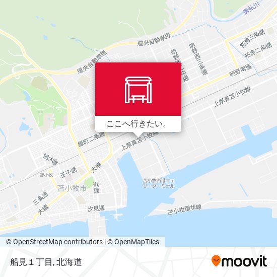 船見１丁目地図