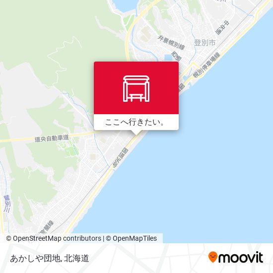 あかしや団地地図