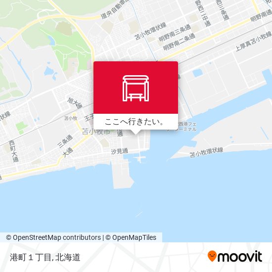 港町１丁目地図