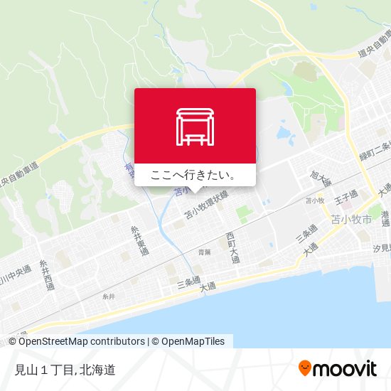 見山１丁目地図