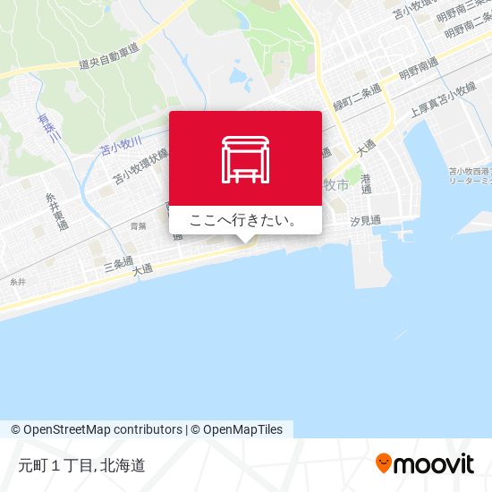 元町１丁目地図