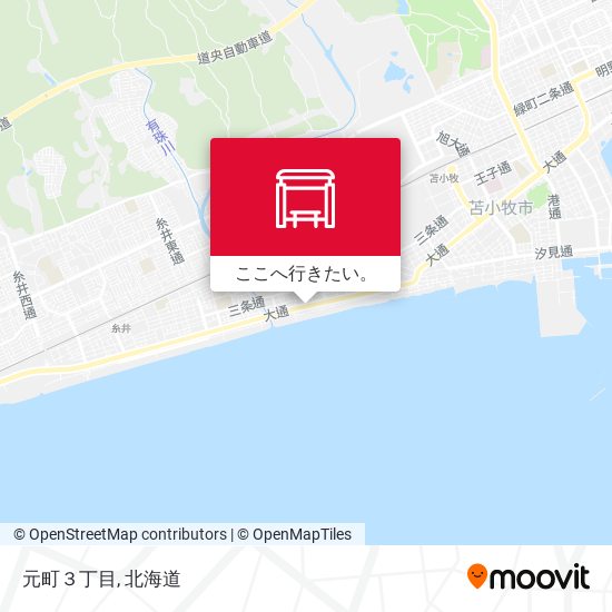 元町３丁目地図