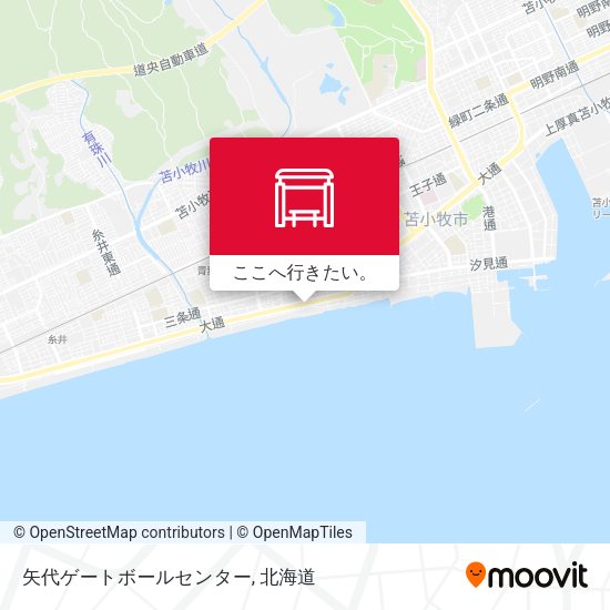 矢代ゲートボールセンター地図