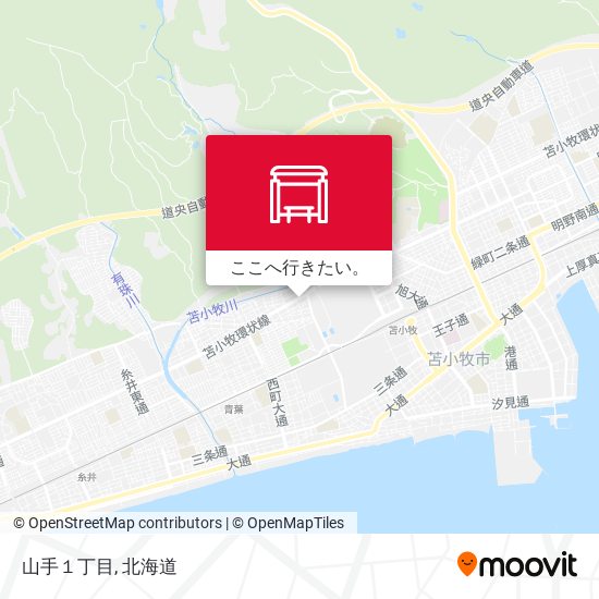 山手１丁目地図
