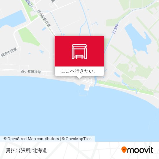 勇払出張所地図