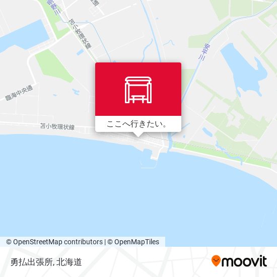 勇払出張所地図