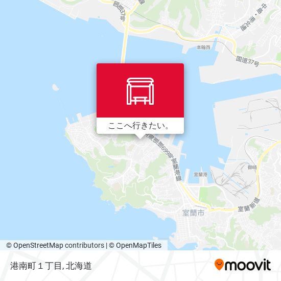 港南町１丁目地図