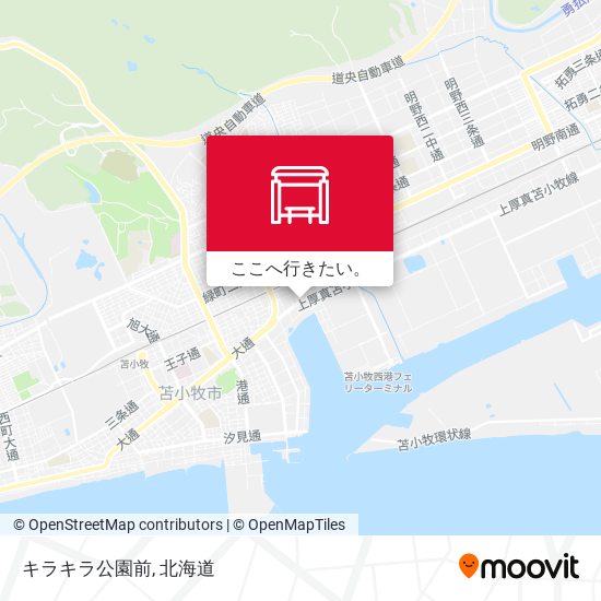 キラキラ公園前地図
