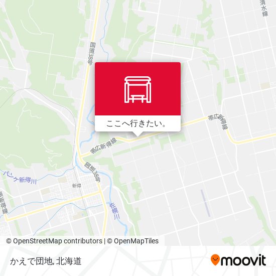 かえで団地地図