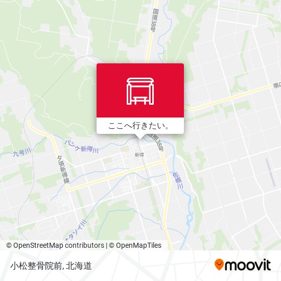小松整骨院前地図
