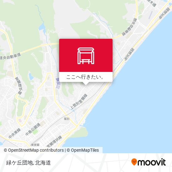 緑ケ丘団地地図