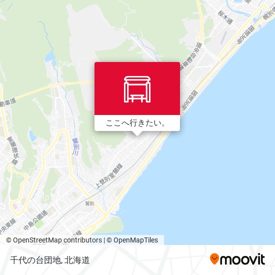 千代の台団地地図