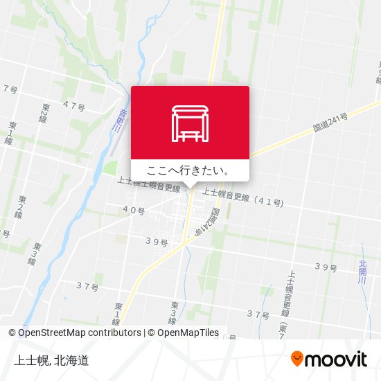 上士幌地図