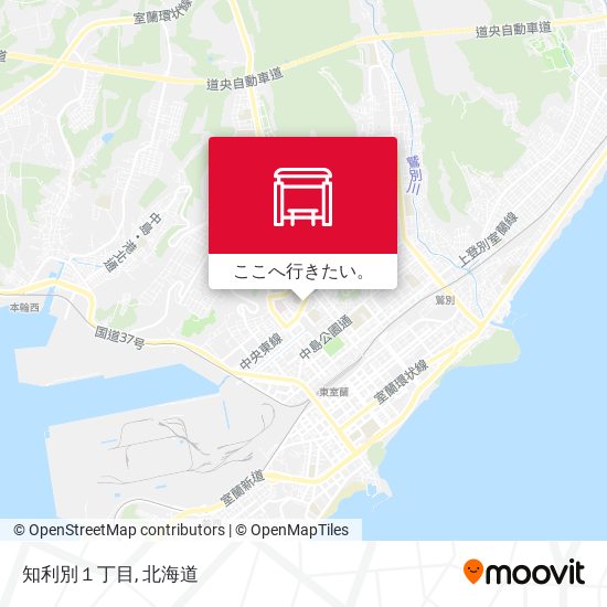 知利別１丁目地図