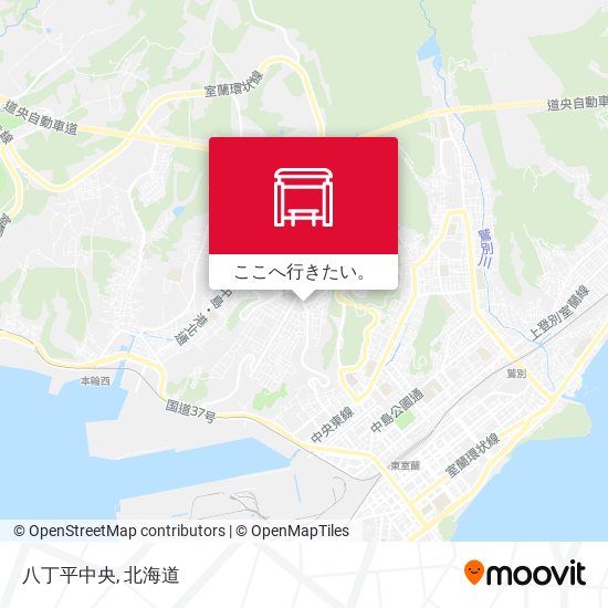 八丁平中央地図