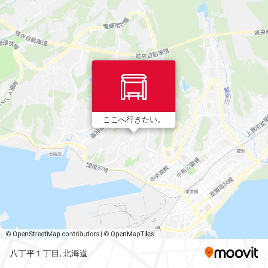 八丁平１丁目地図