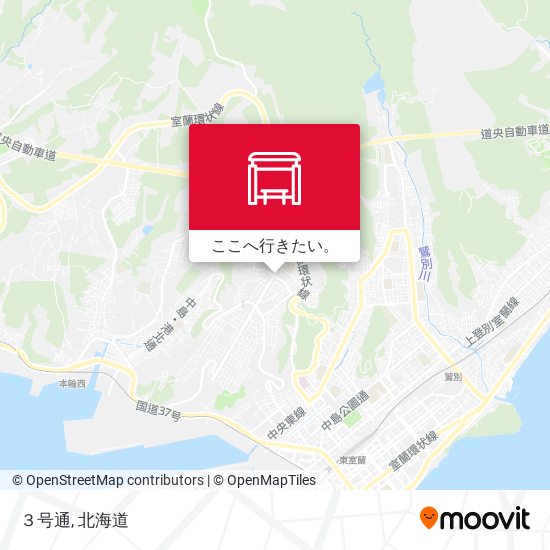 ３号通地図