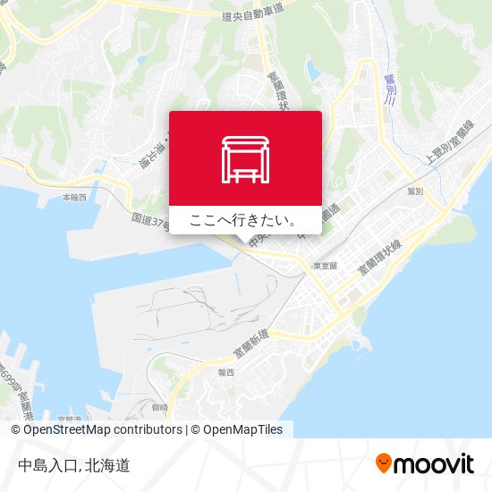 中島入口地図