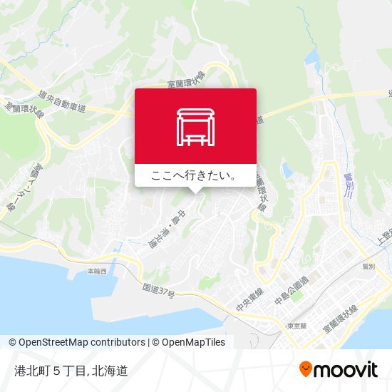 港北町５丁目地図