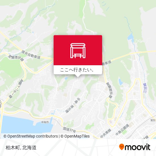 柏木町地図