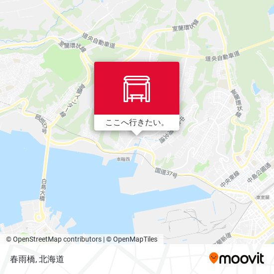 春雨橋地図