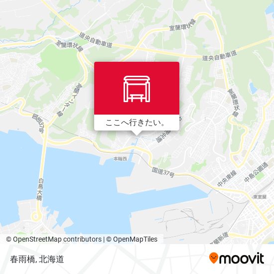 春雨橋地図