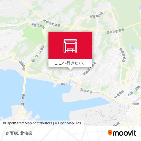 春雨橋地図